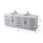 Ahner 84 inch Double Bathroom Vanity-1517291040