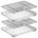 Belfry Kitchen Aikin Non-Stick Stainless Steel 4 Piece Baking Tray Set