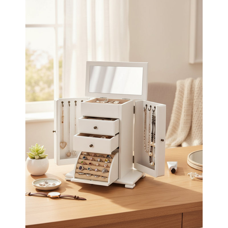 Jewellery Box +, White