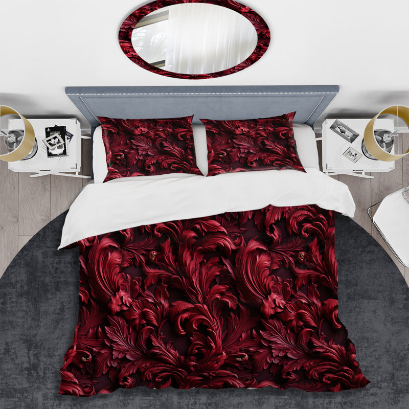 Ensemble de housse de couette Braylynn, Housse de couette simple + 1 taie décorative stan