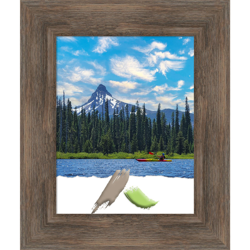 Pigney Wood Picture Frame, Mocha, 11" W x 14" H