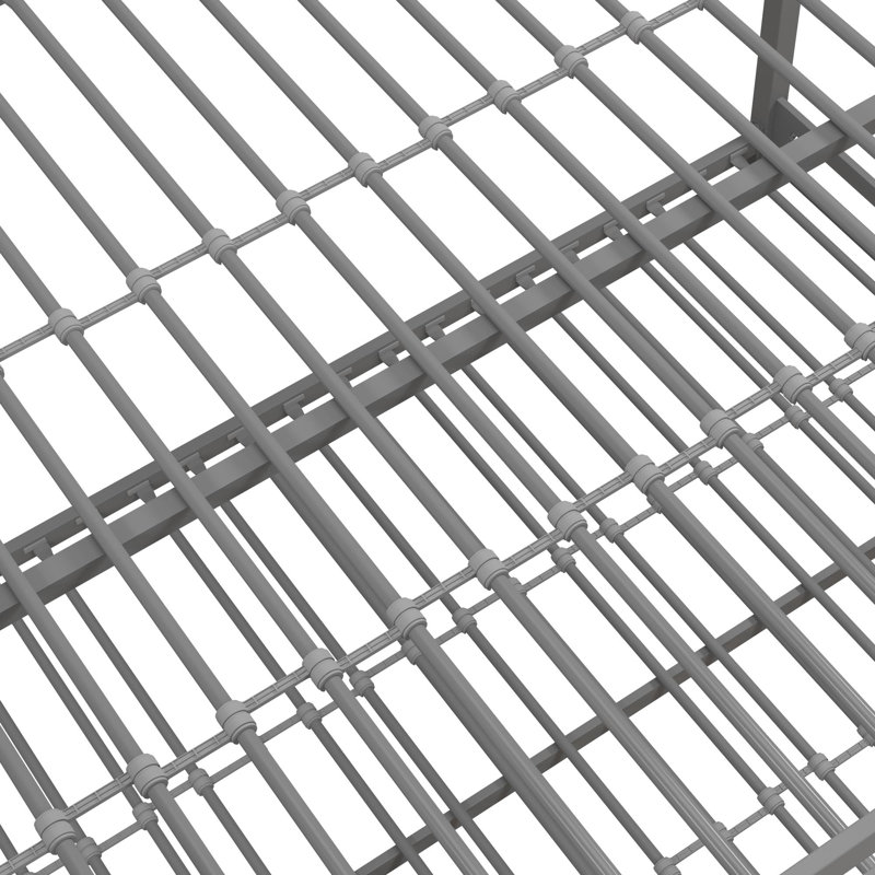 Lit superposé standard Eastfield par Isabelle & Max ™, Argent, Simple sur simple