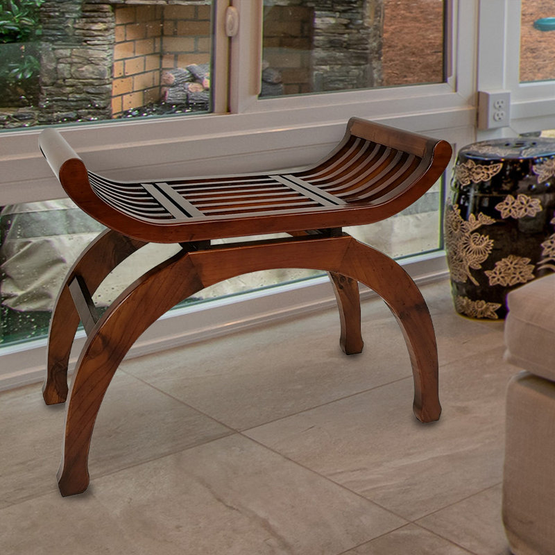Solid Wood Accent Stool