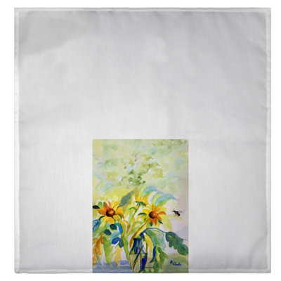 Sunflowers & Bee Guest Towel