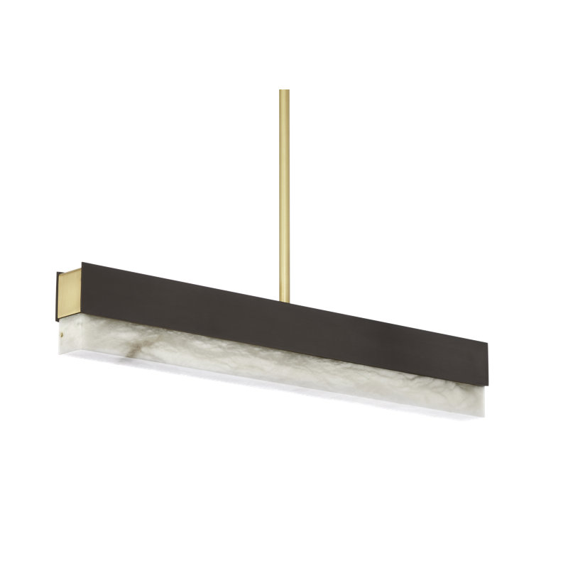 Luminaire suspendu Artes, Laiton satiné