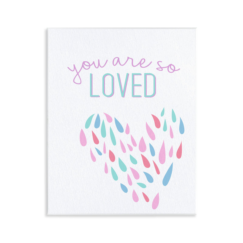Plaque murale So So Love Abstract, design par Kim Allen