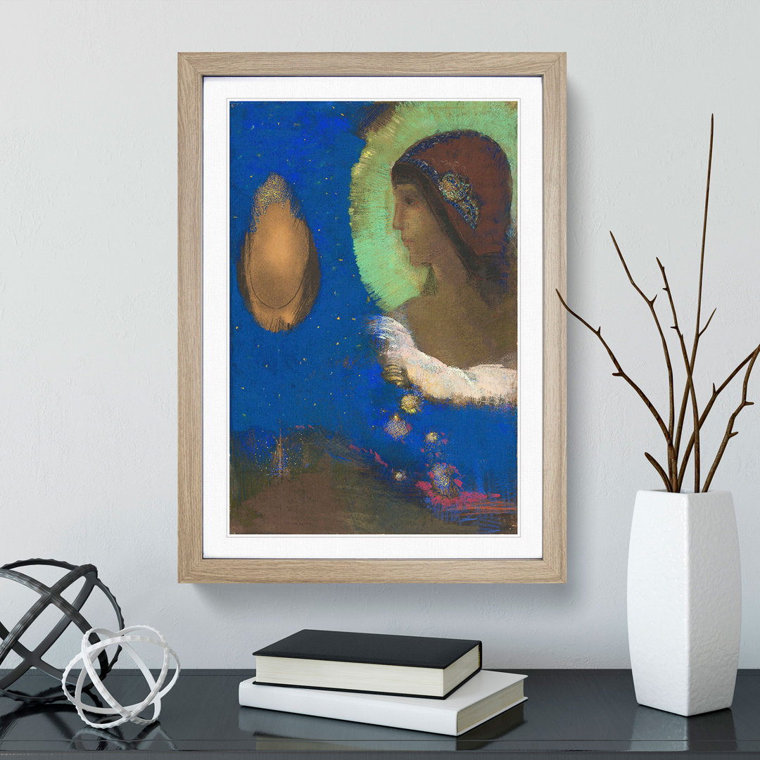 Sita by Odilon Redon - Framed Print