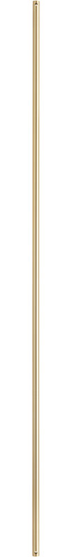 Tige filetée pour ventilateur de plafond, H 12 po x l 0,75 po x P 0,75 po, Laiton vieilli