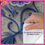 Housses de couette fleurs bleues quilling-123421285