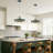 1 Light Scandinavian Single Tiered Pendant with Wood Accent-993856095