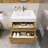 Crooke 23.6 " W Freestanding Standard Free Standing 1 Single Vanity Bathroom Vanity With Acrylic Top-998425588