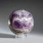 Polished Chevron Amethyst Sphere from Brazil-103621162