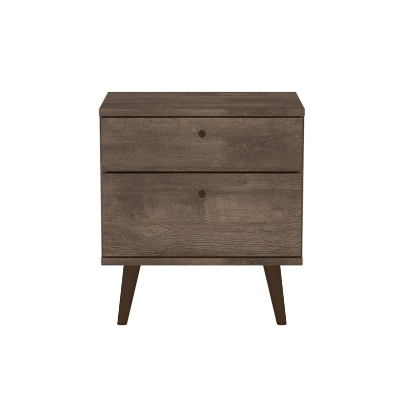 21'' W Nightstand, Dark Brown