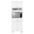 Bay Area Pantry, Two Door Cabinets, One Drawer, Four Adjustable Metal Legs-555763959