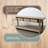91'' Solid Wood Console Table