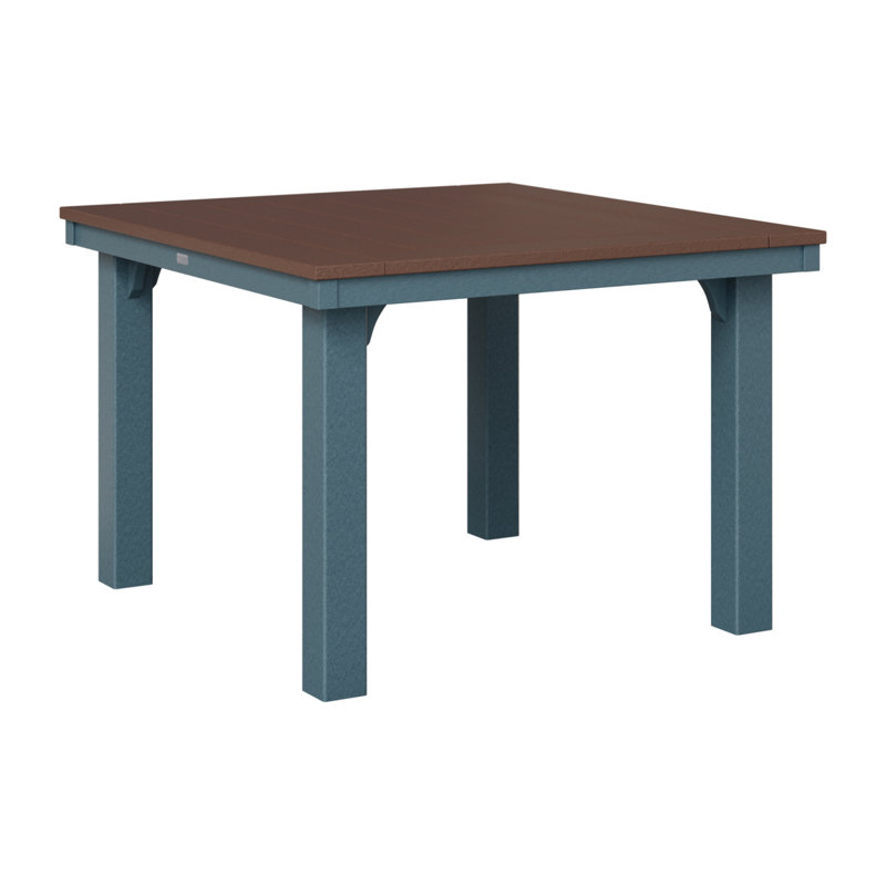 Homestead Outdoor Square Dining Table, Slate, Weatherwood