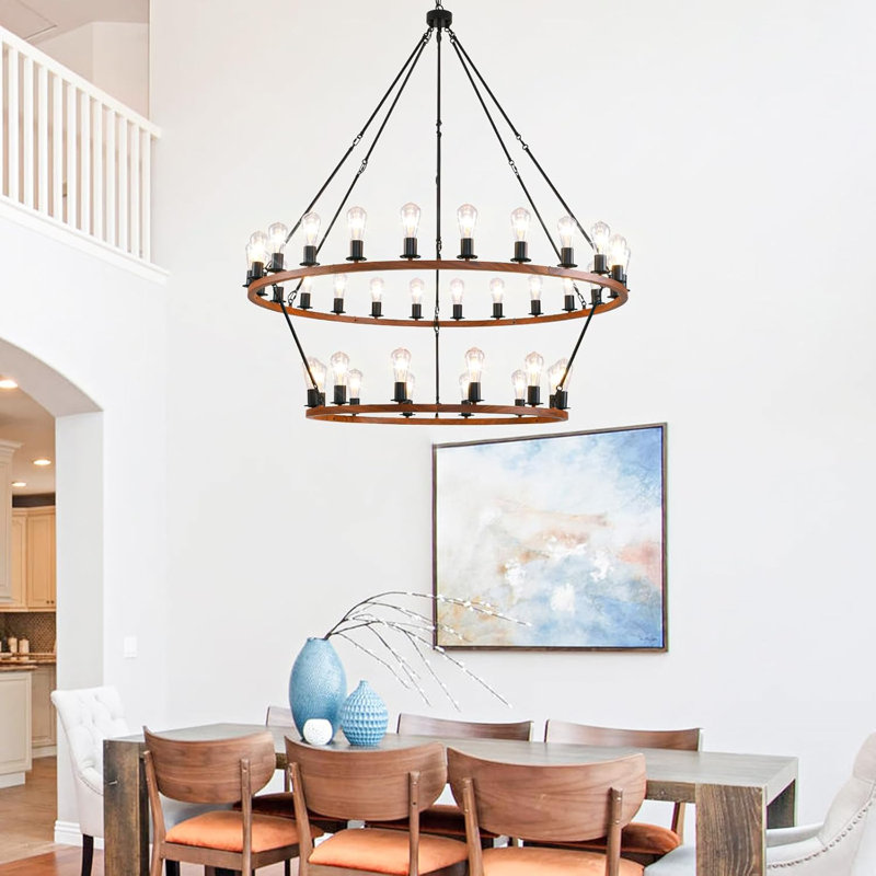 Lustre Rustic Farmhouse