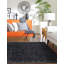 Tapis géométrique en laine touffeté à la main Cyndle-1667012710