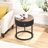 Round End Table Side Table with Drawer-1530203208-1530203211