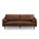 Dark Brown Genuine Leather