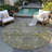 Machine Washable Indoor/Outdoor Chayil ACN1082 Taupe Rug-109483904
