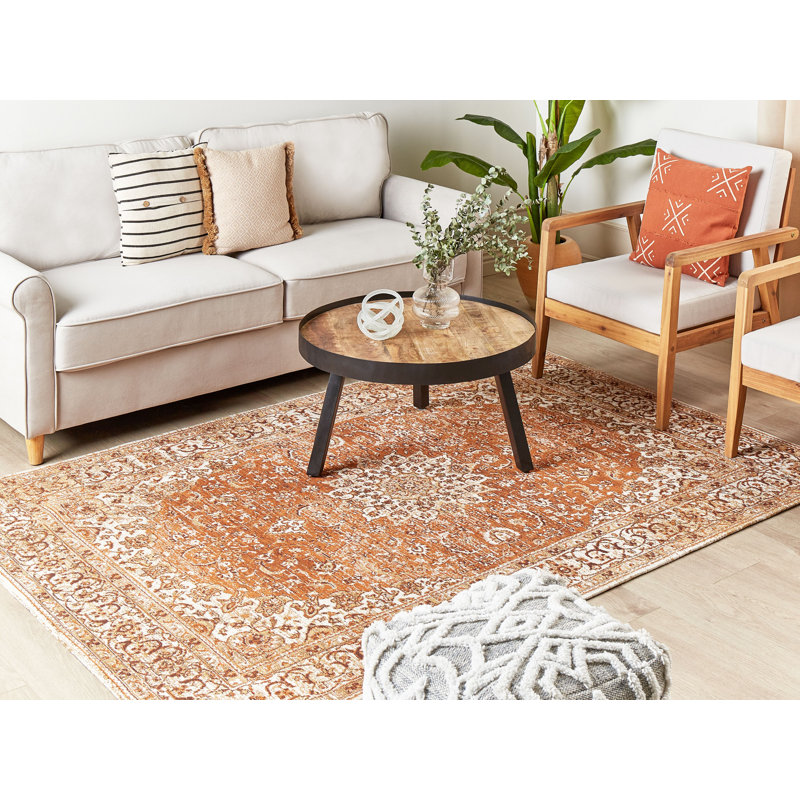 Ardoth Oriental Cotton Area Rug, Rectangle 160 x 230cm