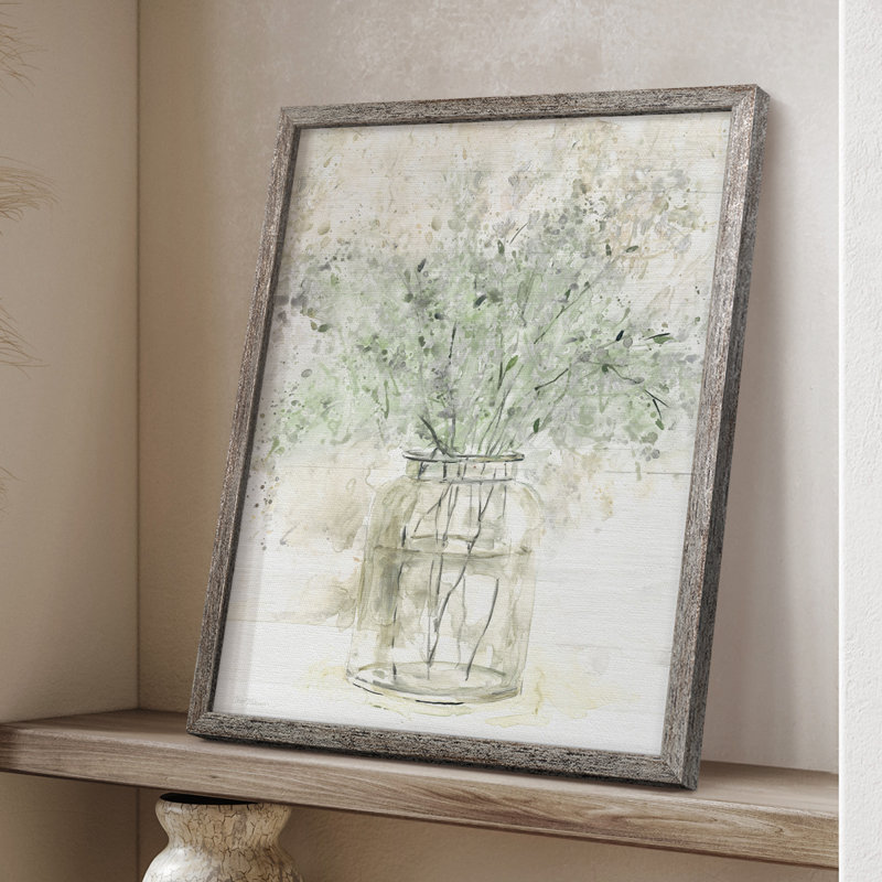 «Greens of Summer II», reproduction encadrée - bois massif 48017, H 30 po x l 24 po