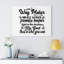 Way Maker Miracle Worker Promise Keeper - Wrapped Canvas Print-1241678507