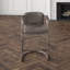 Chiavari Upholstered Stool with Metal Frame-561358513-564622947