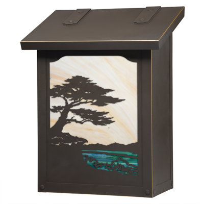 Pritchard 10 in x 13 in Wall Mounted Mailbox