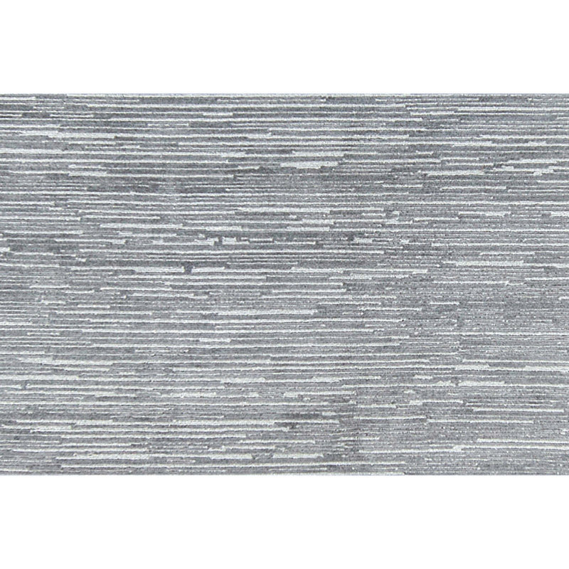 Tapis argent noué à la main de haute qualité, Rectangle 6 pi x 9 pi