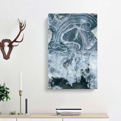 Falling in to You in Abstract - Wrapped Canvas