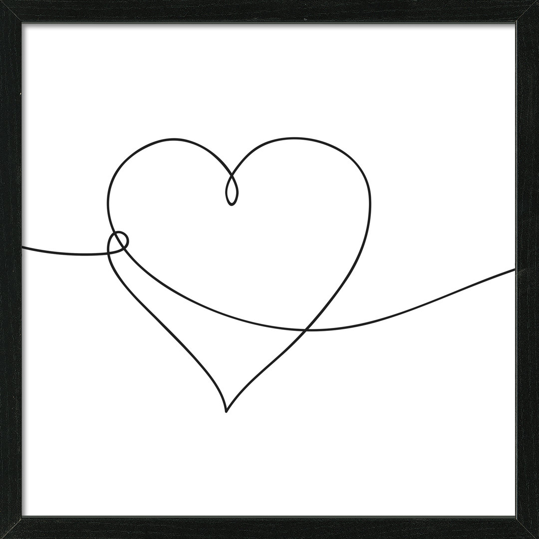 Line Art Heart