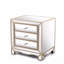 Armoire d'extraction 3 tiroirs Champagne