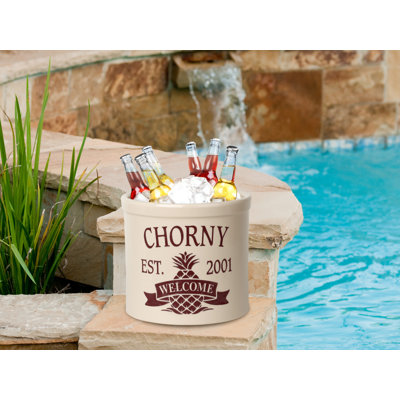 Pineapple Welcome Utensil Crock