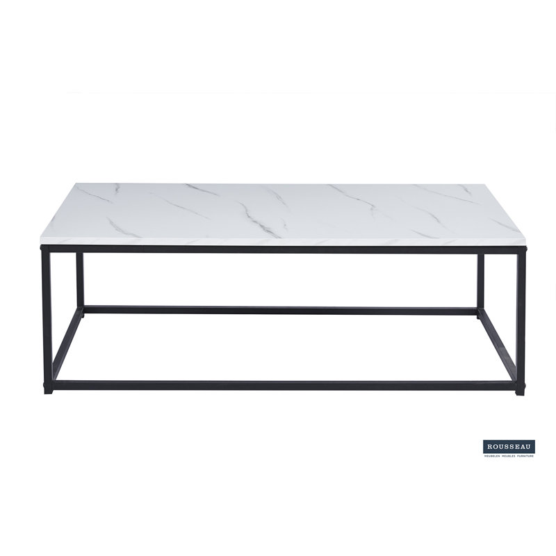 Dierker Frame Coffee Table, White