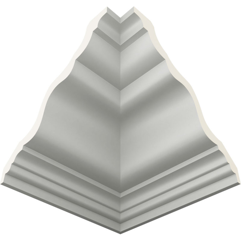 Moulure de coin intérieure H 5 5/8 po x l 5 5/8 po x P 6 5/8 po