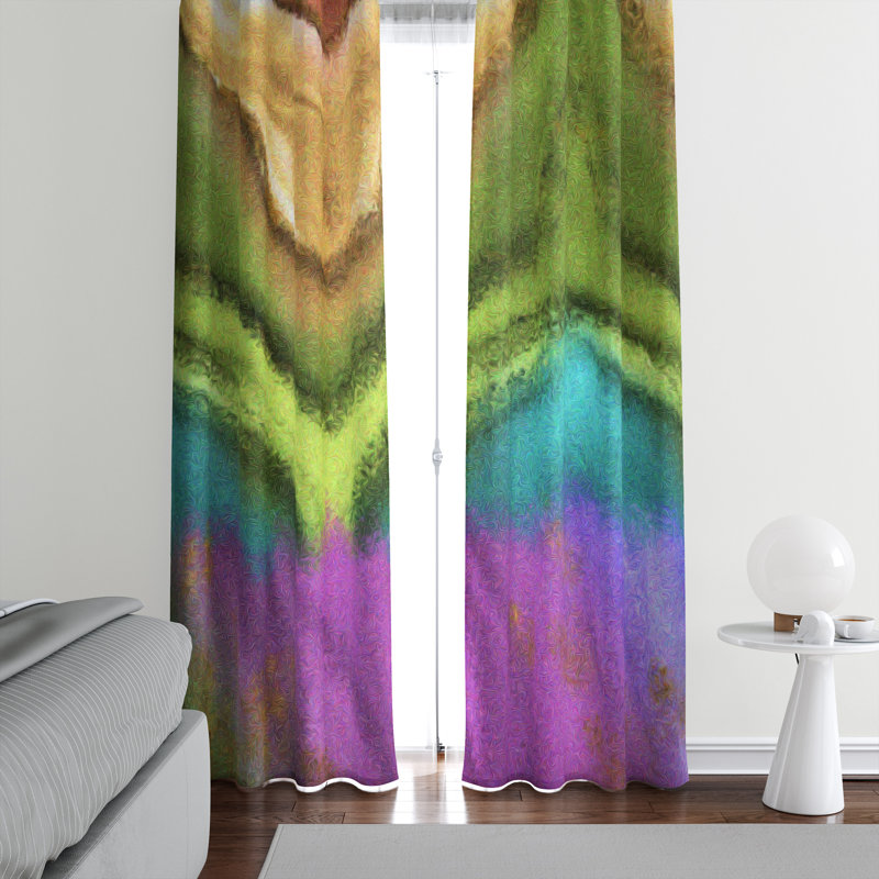 Semi Sheer Curtain Pair, 20" W x 82" L