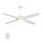 Nova 52'' Smart Ceiling Fan With Wall Control, Light Kit Included,Works With Google Assistant And Amazon Alexa,Siri Shortcut.