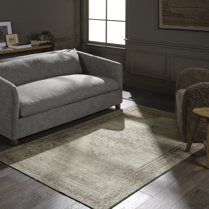  Rectangle brun clair / taupe 7 pi 9 po x 9 pi 9 po Moglie TRN03, Rectangle 7 pi 9 po x 9 pi 9 po
