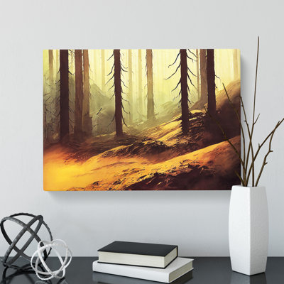 An Idyllic Forest - Wrapped Canvas