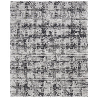 Maxin Modern Abstract, gris / ivoire