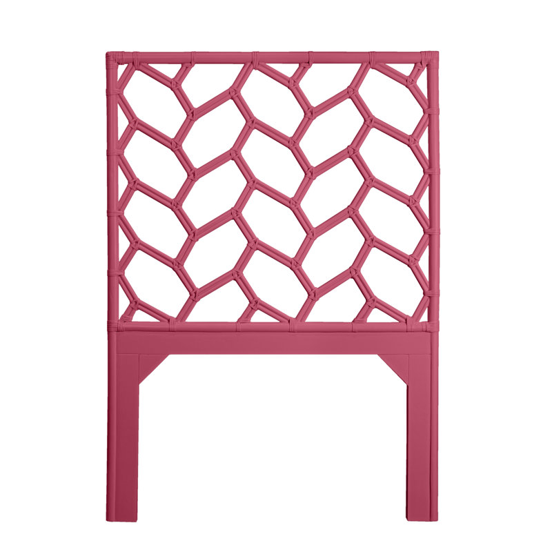 Tête de lit Silas, Simple extra long, Rose vif