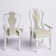 Colne Slat Back Upholstered Arm Chair (Set of 2)