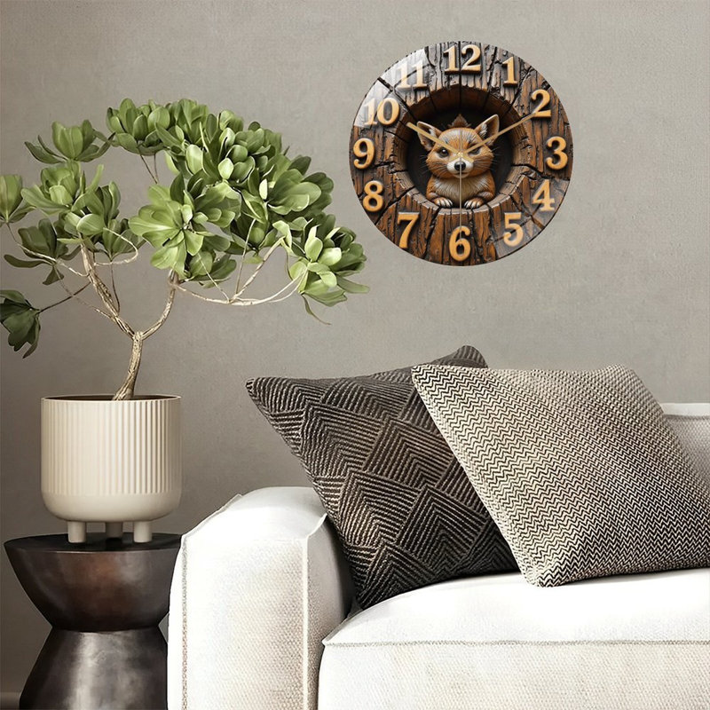 Horloge murale 12 po