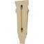 Corbeau en bois de pilastre moyen moyen, l 5 1/8 po x P 2 3/8 po x H 15 1/2 po, érable (paquet de 2)-91124805