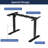 Electric Standing Desk Height Adjustable With Anti-Collision, Quiet Operation, And Built-In Charging For Home And Office Use-966840940