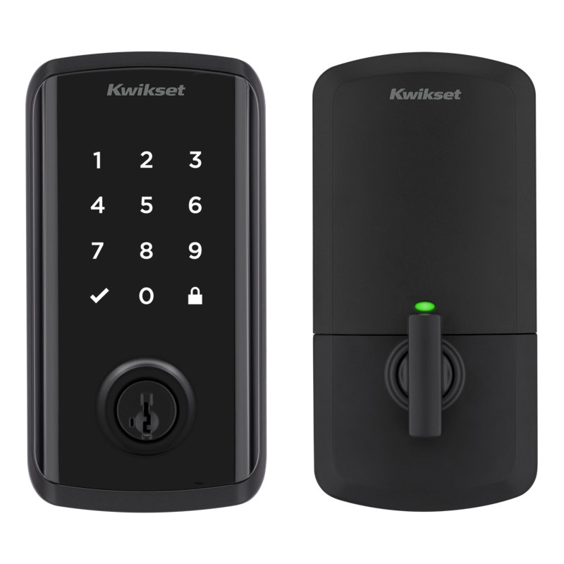 Halo Select Touchscreen Wi-Fi and Matter Enabled Smart Lock Deadbolt with Door Status Sensor and Intrusion Detection