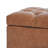 Upholstered Button Tufted Storage Bench