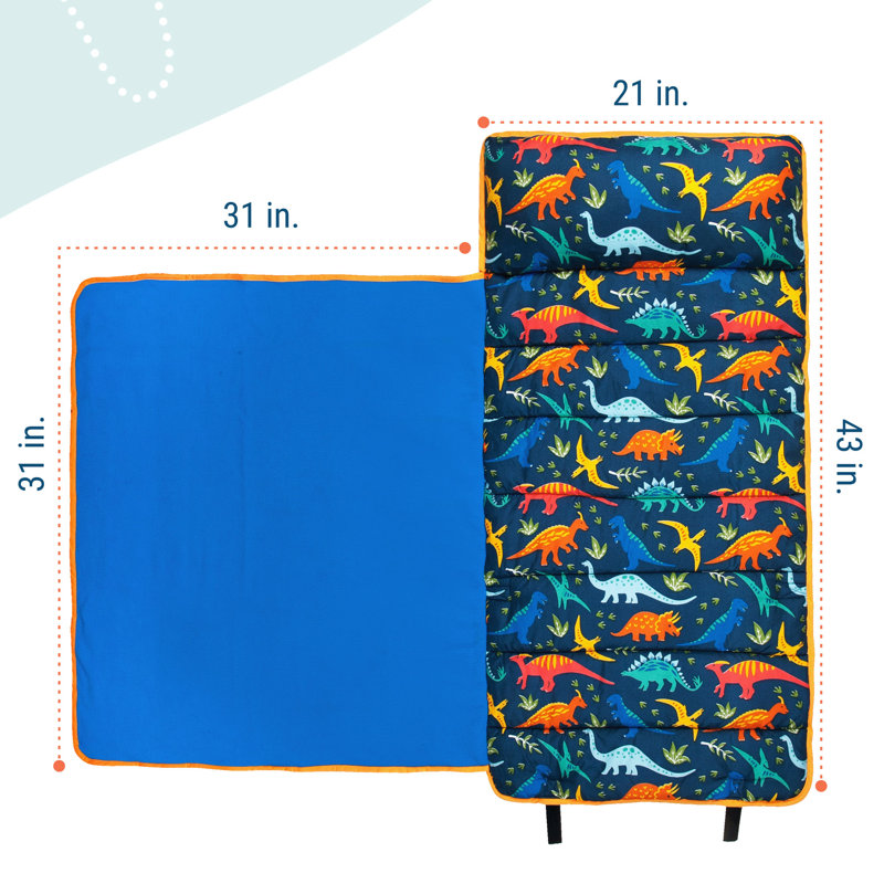 Tapis de sieste pour tout-petits Wildkin, Dinosaures du Jurassique